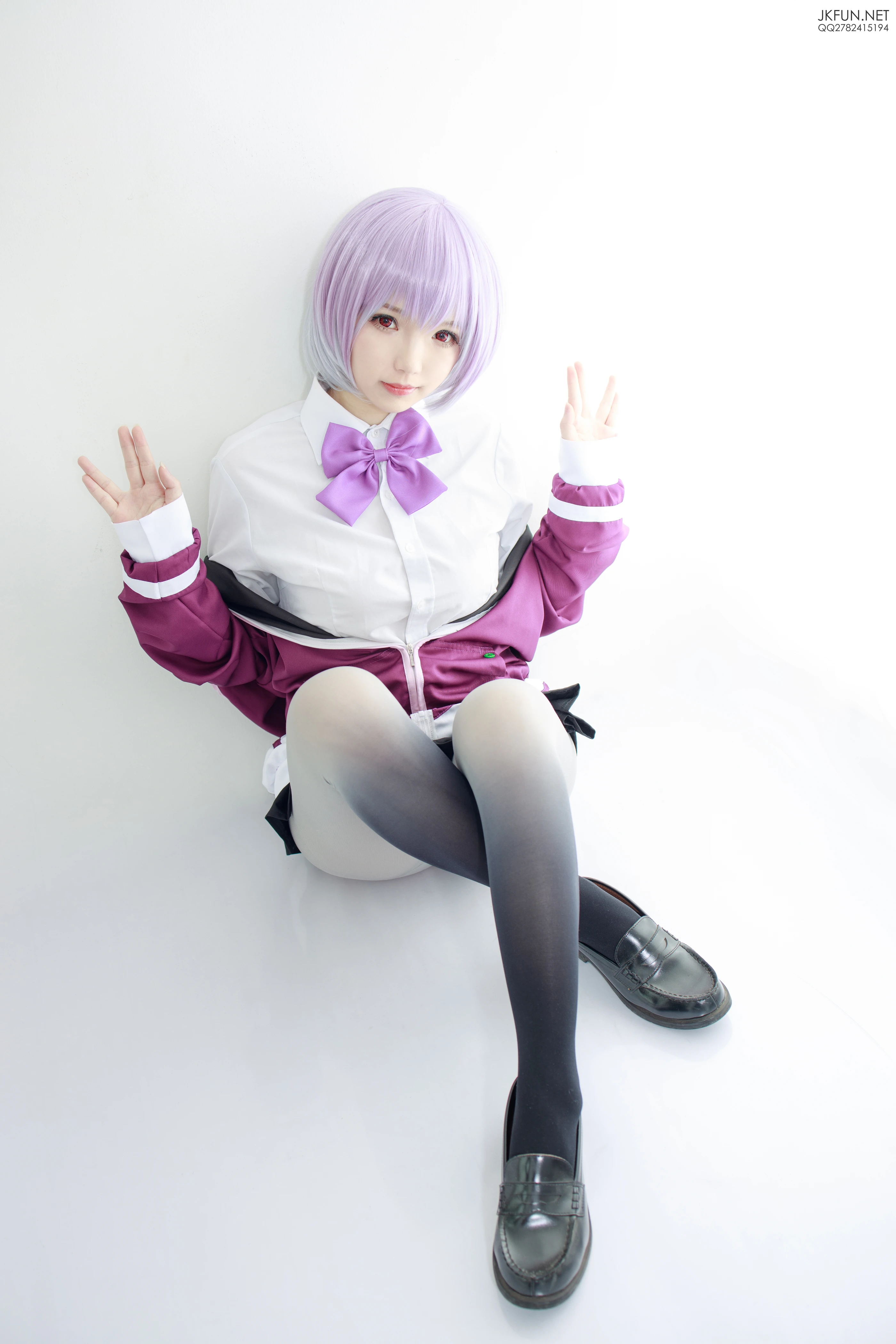 森萝财团 [JKFUN-004] 雪晴 COSPLAYER [123P 1V]插图3
